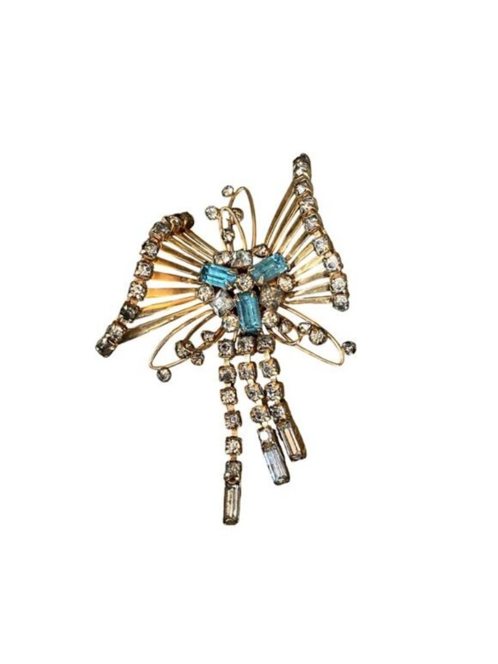 **SALE** Vintage Signed 1/20 - 12K G.F. Butterfly Brooch Pendant